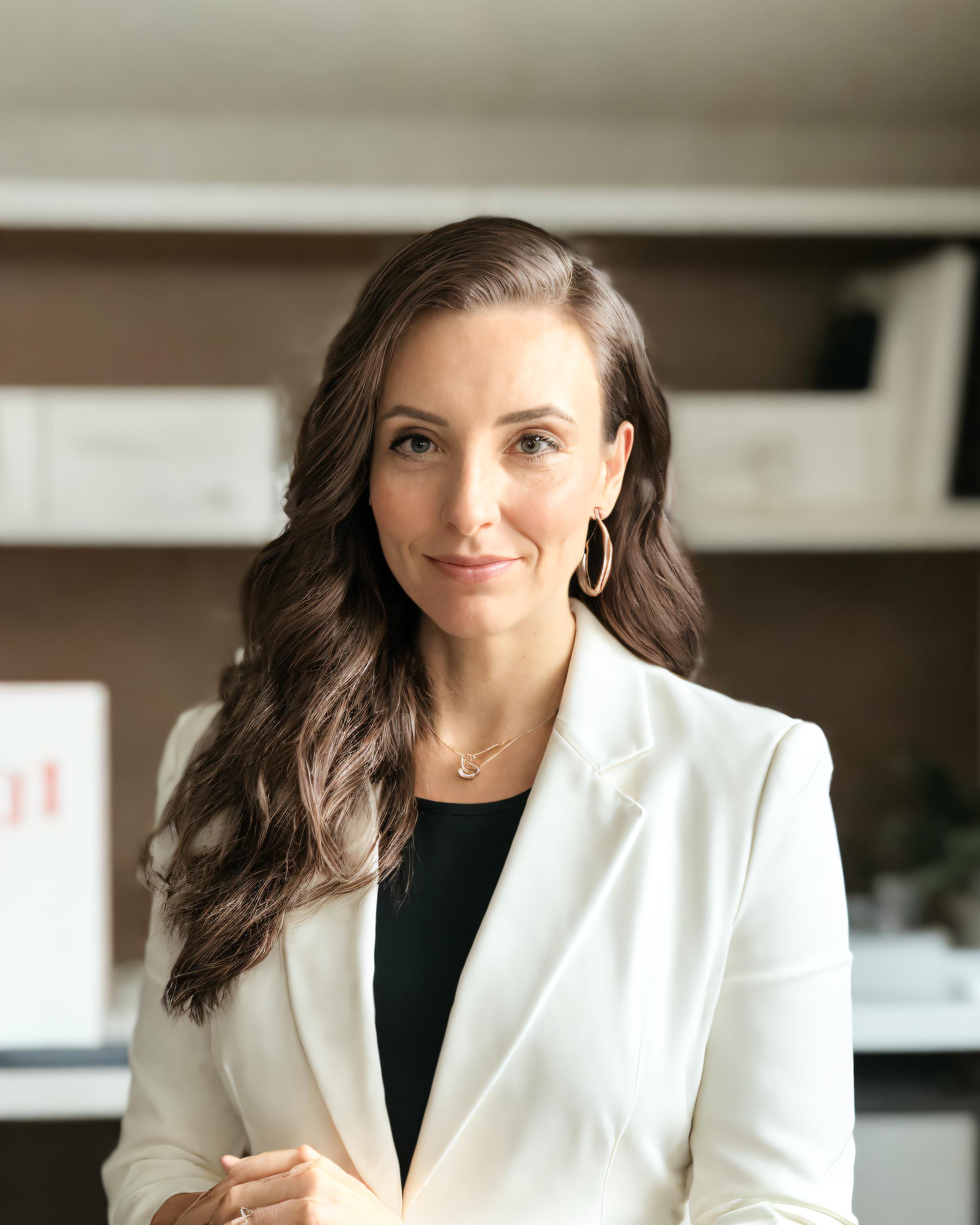 Headshot of Jen Freeman created with AI